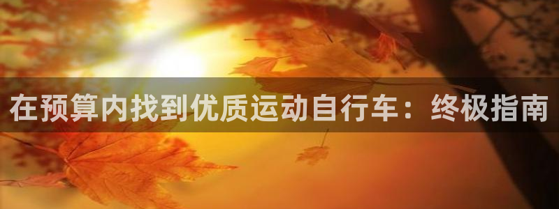 尊龙是哪里人|在预算内找到优质运动自行车:终极指南(图1) 尊龙是哪里人